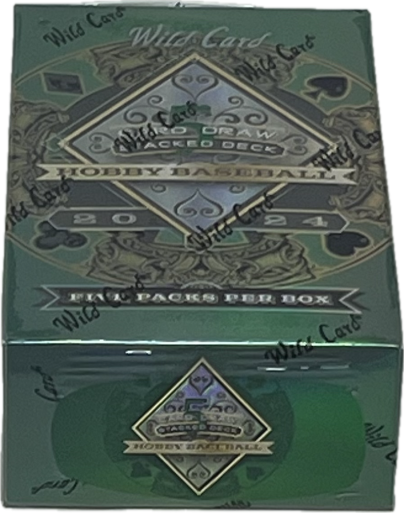 2024 Wild Card 5 Card Draw Stacked Deck Baseball Hobby Box Image 2