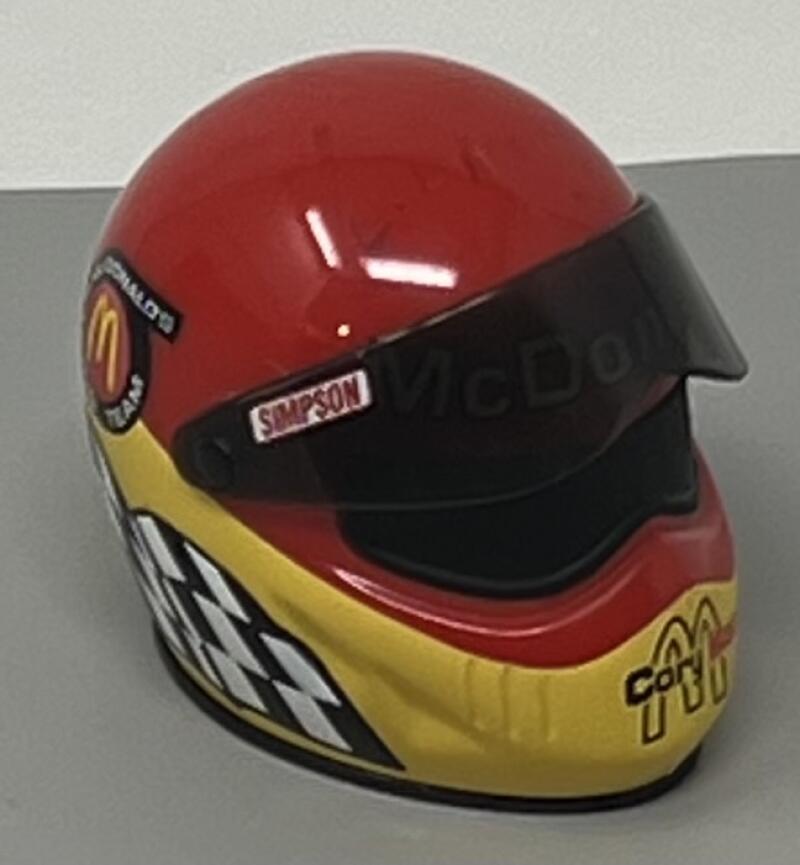 McDonalds NHRA Corey Mac Mini Racing Helmet  Image 2