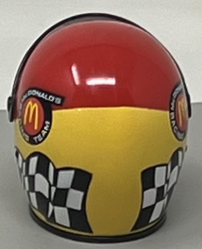 McDonalds NHRA Corey Mac Mini Racing Helmet  Image 4