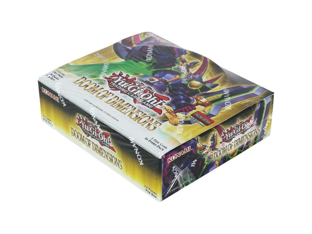 2020 Yu-Gi-Oh Doom of Dimensions Booster Box Image 2