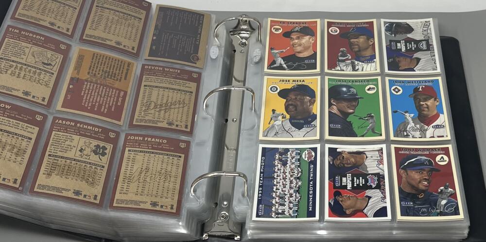 2000 Fleer Tradition Baseball Complete Binder Set 1-450 Update Set 1-150 Image 3