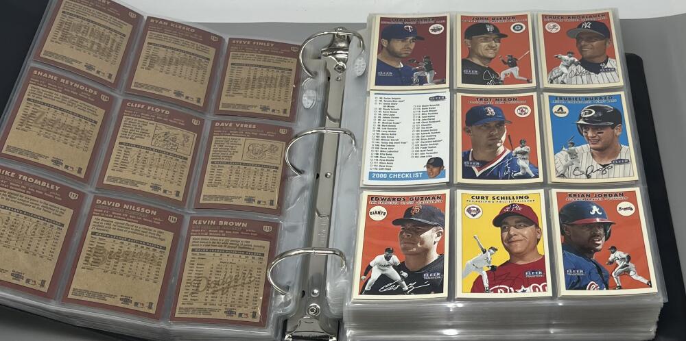 2000 Fleer Tradition Baseball Complete Binder Set 1-450 Update Set 1-150 Image 4