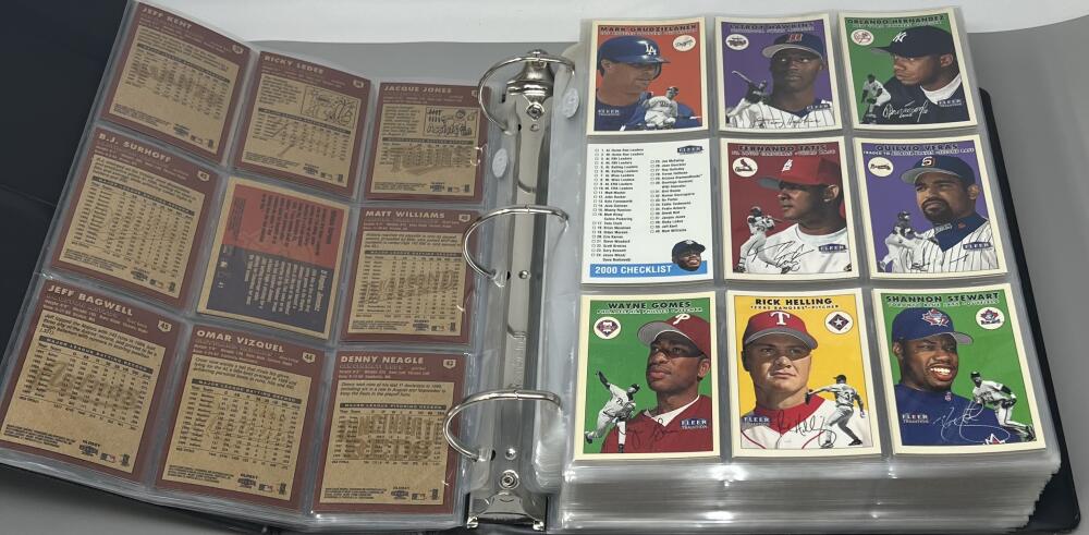 2000 Fleer Tradition Baseball Complete Binder Set 1-450 Update Set 1-150 Image 6