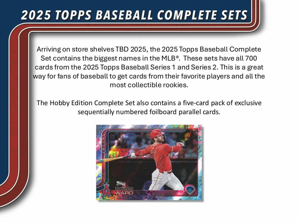 2025 Topps Baseball Hobby Set (Box) Image 3