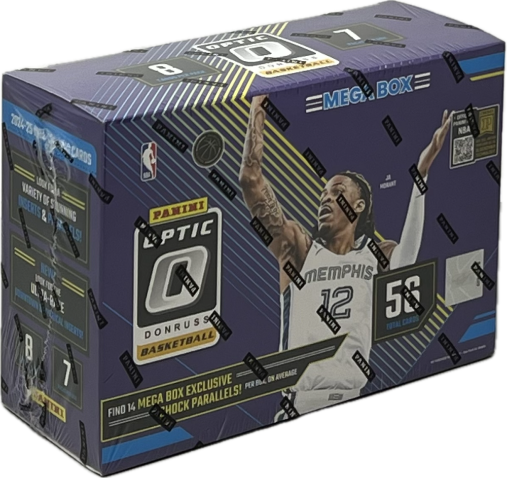 2024-25 Panini Donruss Optic Basketball Mega Box (Shock Parallels!) Image 1