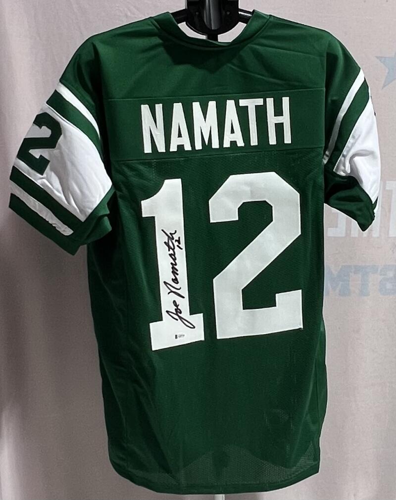 Joe Namath Autograph Signed Jets Football Jersey Beckett Authentic  Image 1