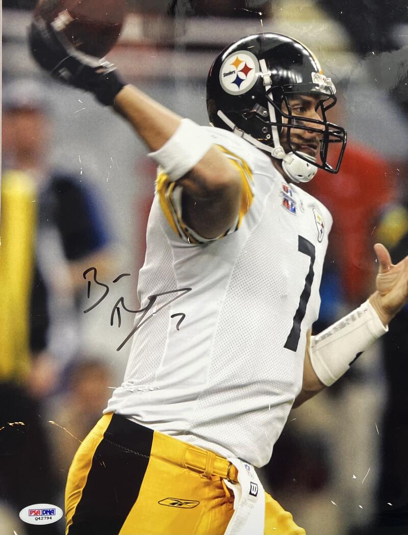 Ben Roethlisberger Autographed Signed 11x14 Steelers Photo PSA/DNA Authentic Image 2