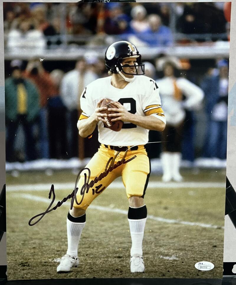 Terry Bradshaw Autographed Signed 11x14 Steelers Photo JSA Authentic Image 1