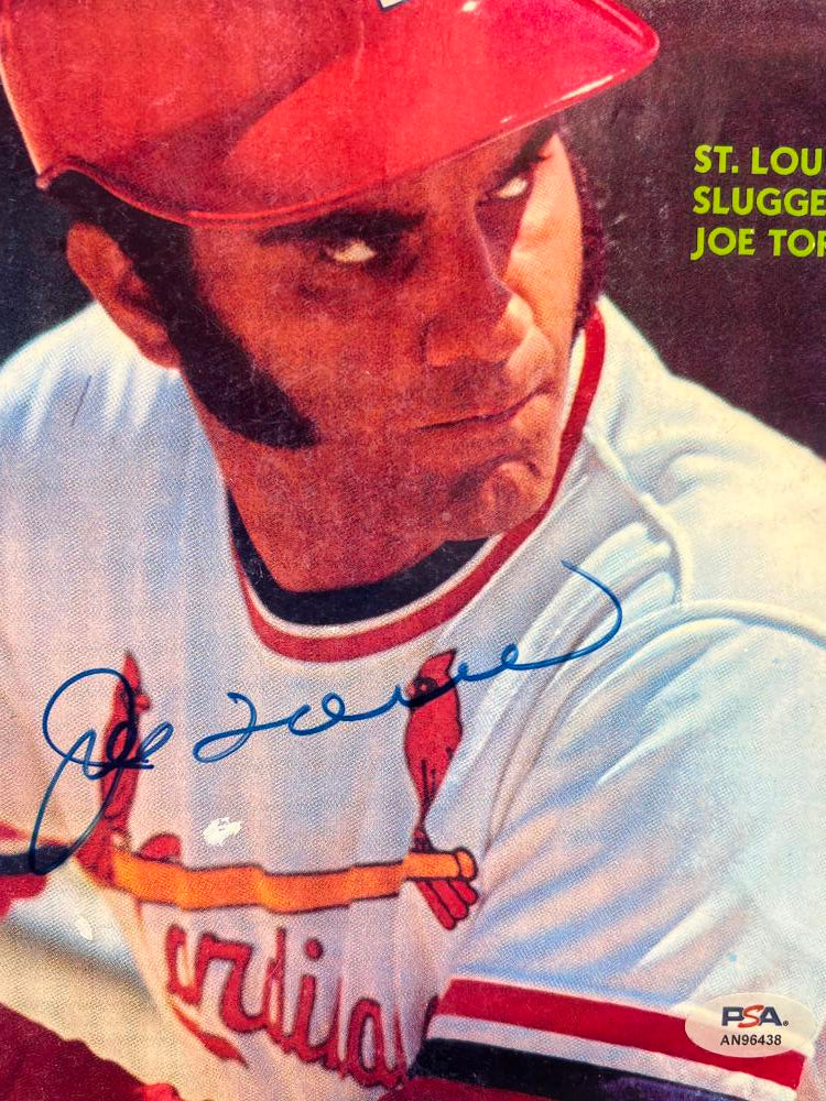 Joe Torre Autographed Signed 8x10 SI Glossy Photo PSA Authentic Image 2