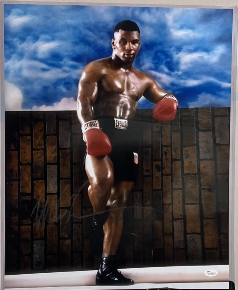 Mike Tyson Autographed Signed 16x20  Photo JSA Authentic Image 1
