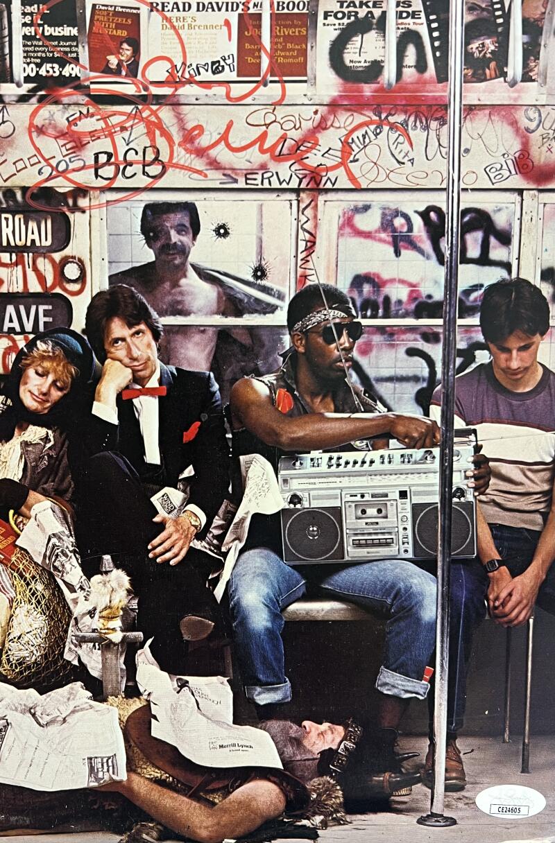  David Brenner "Excuse Me, Are You Reading the Paper" Autograph Signed Album Cover JSA Authentic Image 2