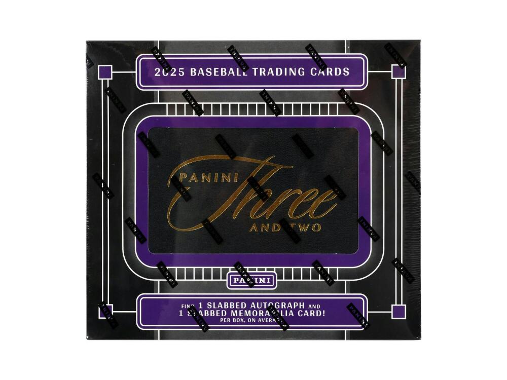 2025 Panini Three and Two Baseball Hobby Box Image 1