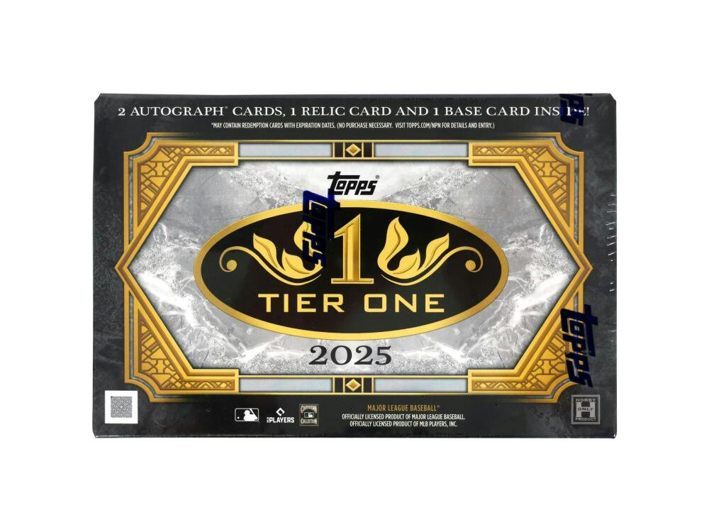2025 Topps Tier One Baseball Hobby Box Image 1