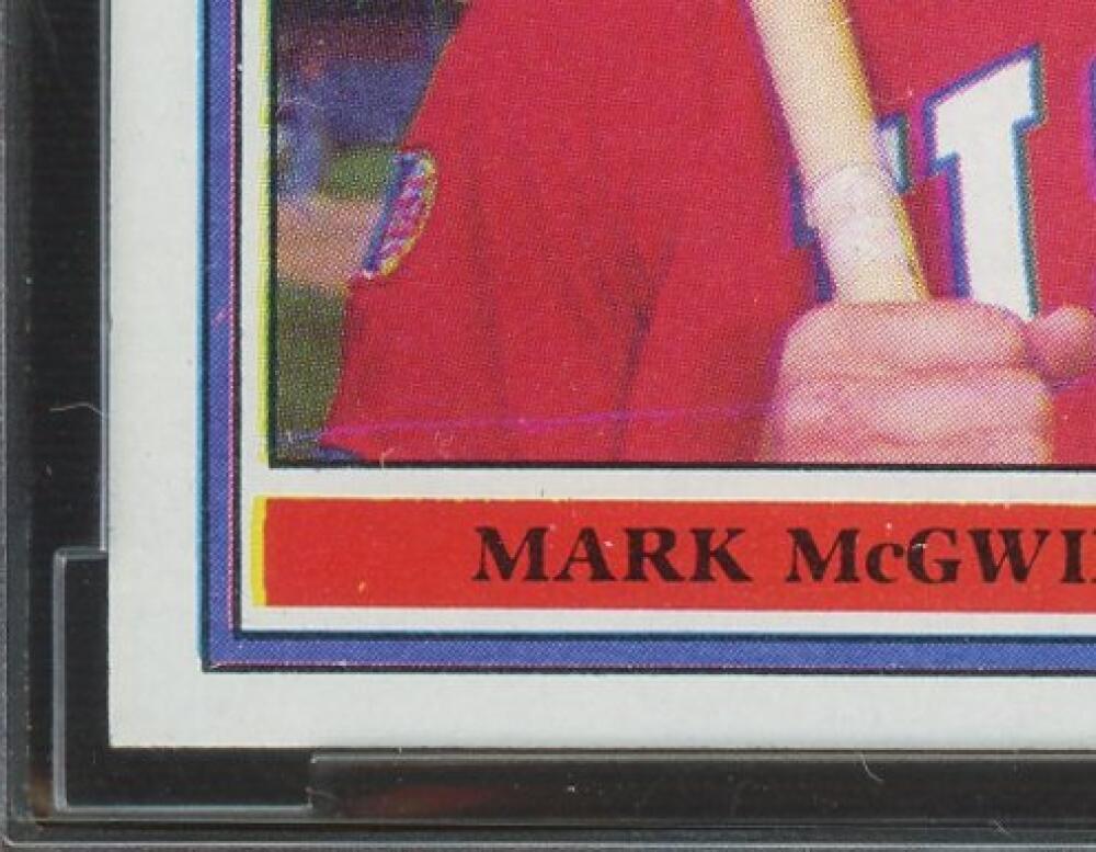 1985 Topps #401 Mark McGwire Rookie Card BGS BCCG 10 Mint+ Image 5