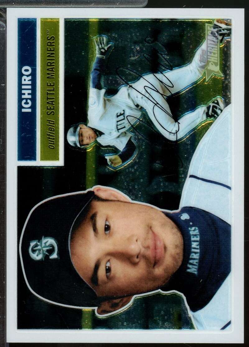 Ichiro Suzuki Card 2005 Topps Heritage Chrome /1956 #THC49  Image 1