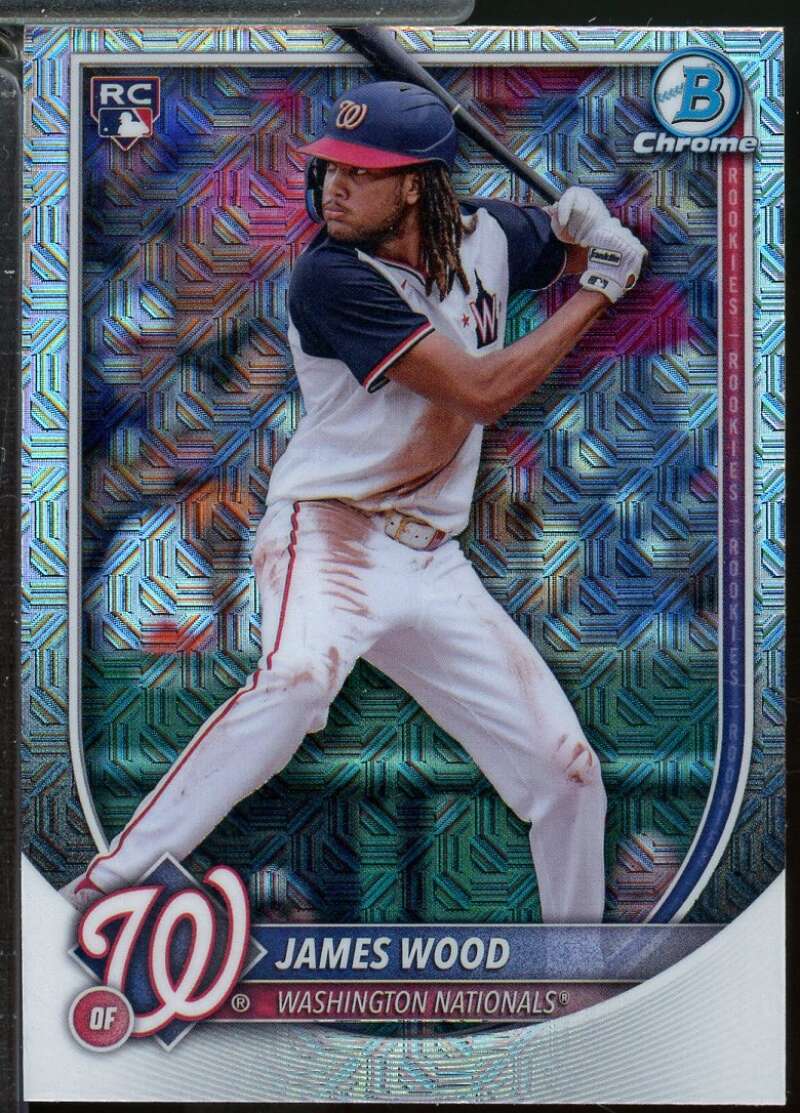 James Wood Rookie Card 2025 Bowman Chrome Mega Box #29  Image 1