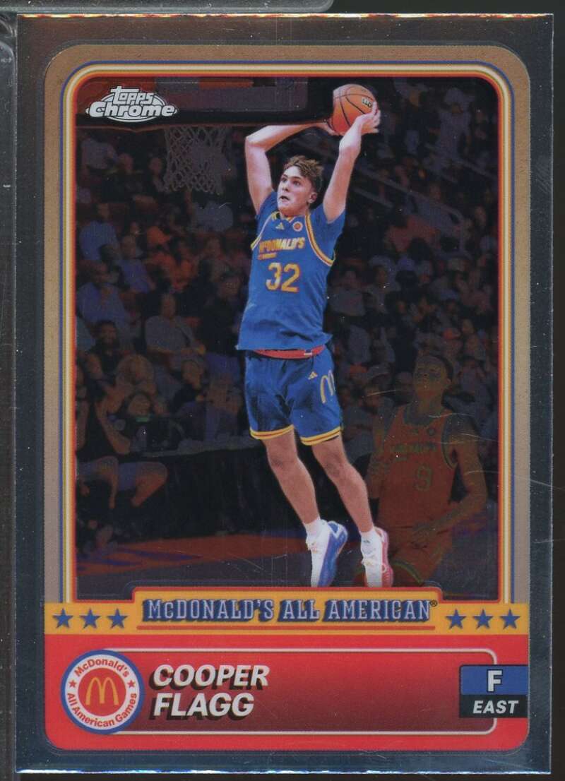 Cooper Flagg Rookie Card 2024 Topps Chrome McDonald's All American #28  Image 1