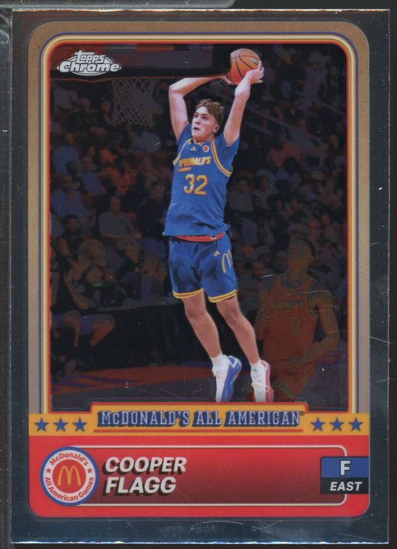 Cooper Flagg Rookie Card 2024 Topps Chrome McDonald's All American #28  Image 1