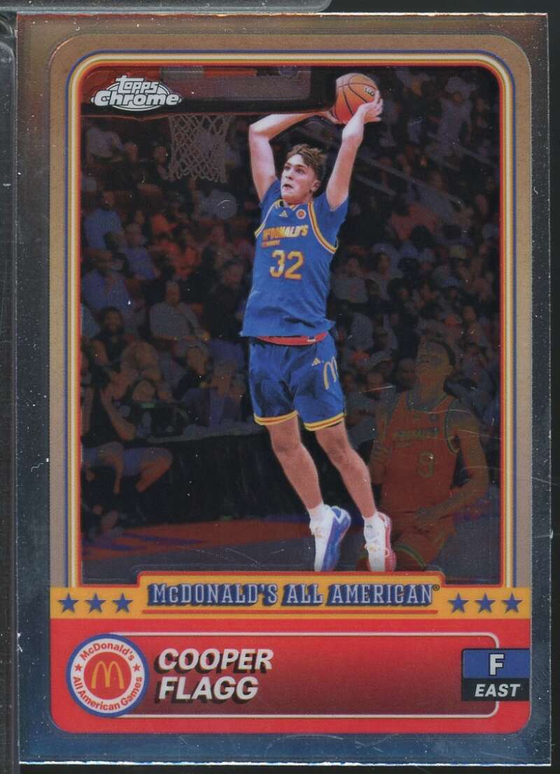 Cooper Flagg Rookie Card 2024 Topps Chrome McDonald's All American #28  Image 1