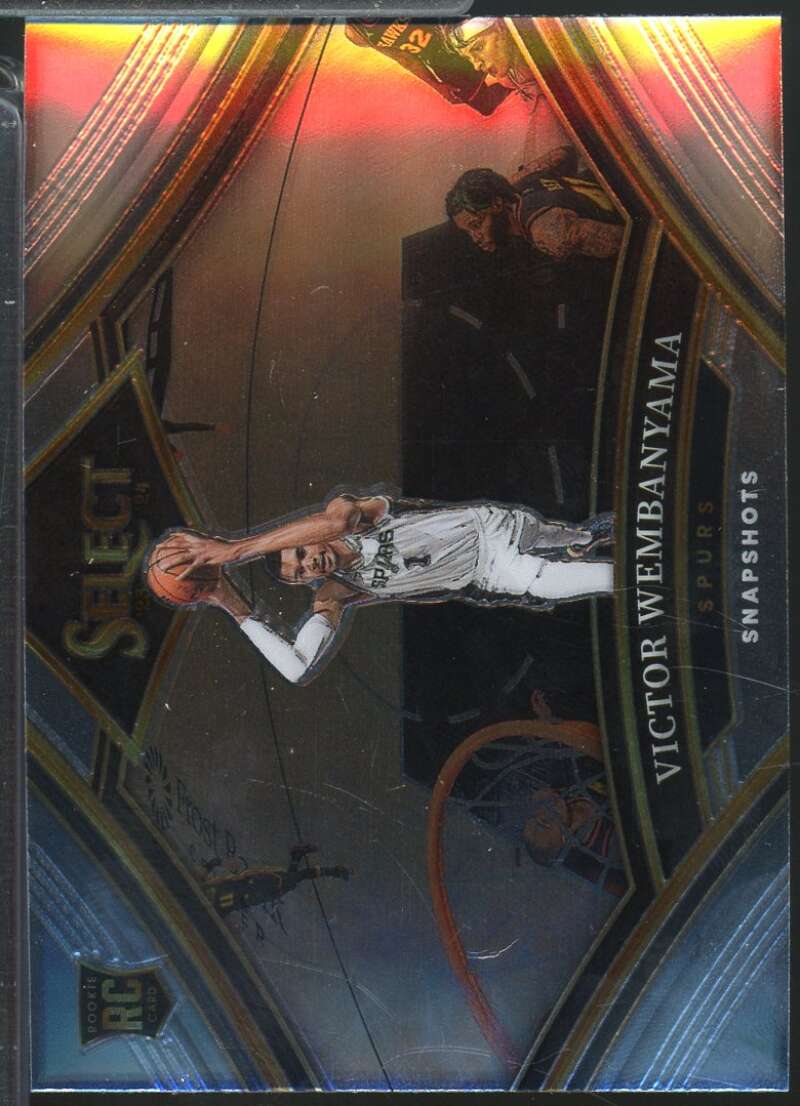 Victor Wembanyama Rookie Card 2023-24 Select Snapshots #17  Image 1