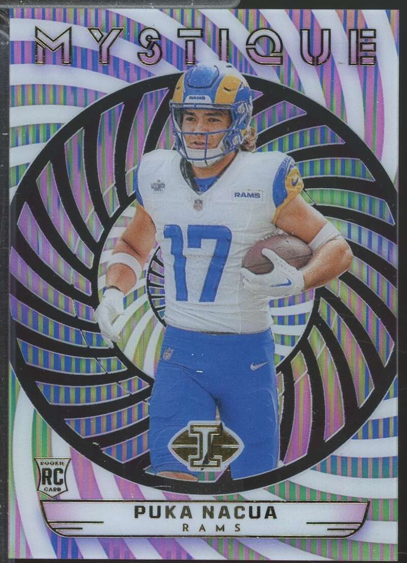 Puka Nacua Rookie Card 2023 Panini Illusions Mystique #27  Image 1
