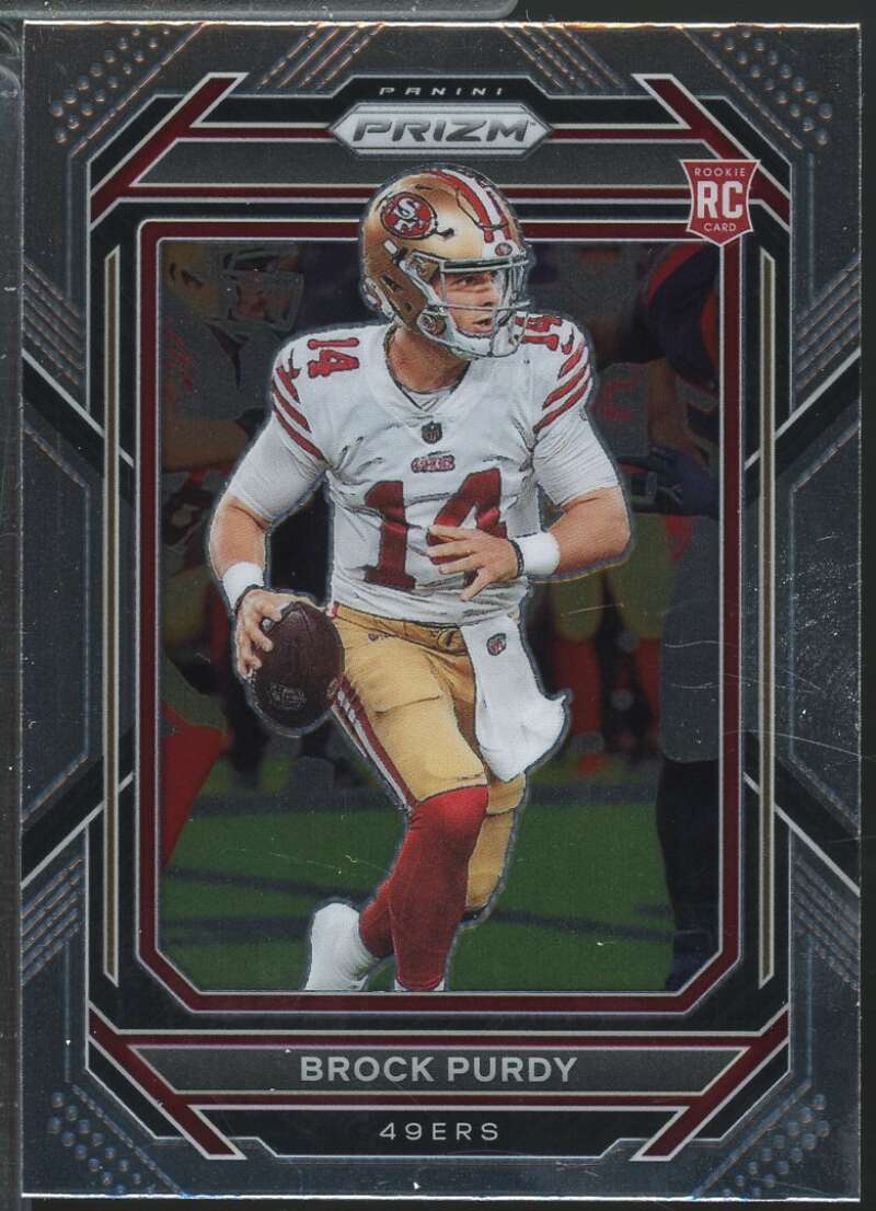Brock Purdy Rookie Card 2022 Panini Prizm #353  Image 1