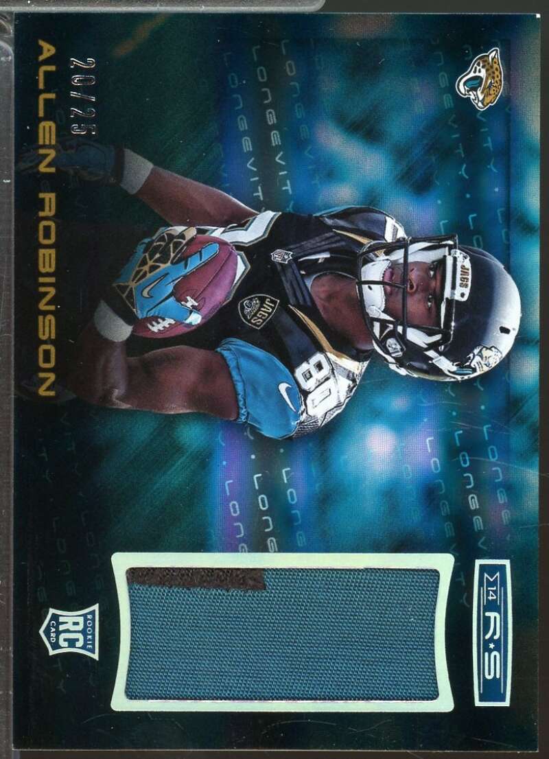 Allen Robinson 2014 Rookies and Stars Materials Longevity Platinum /25 #RMAR  Image 1