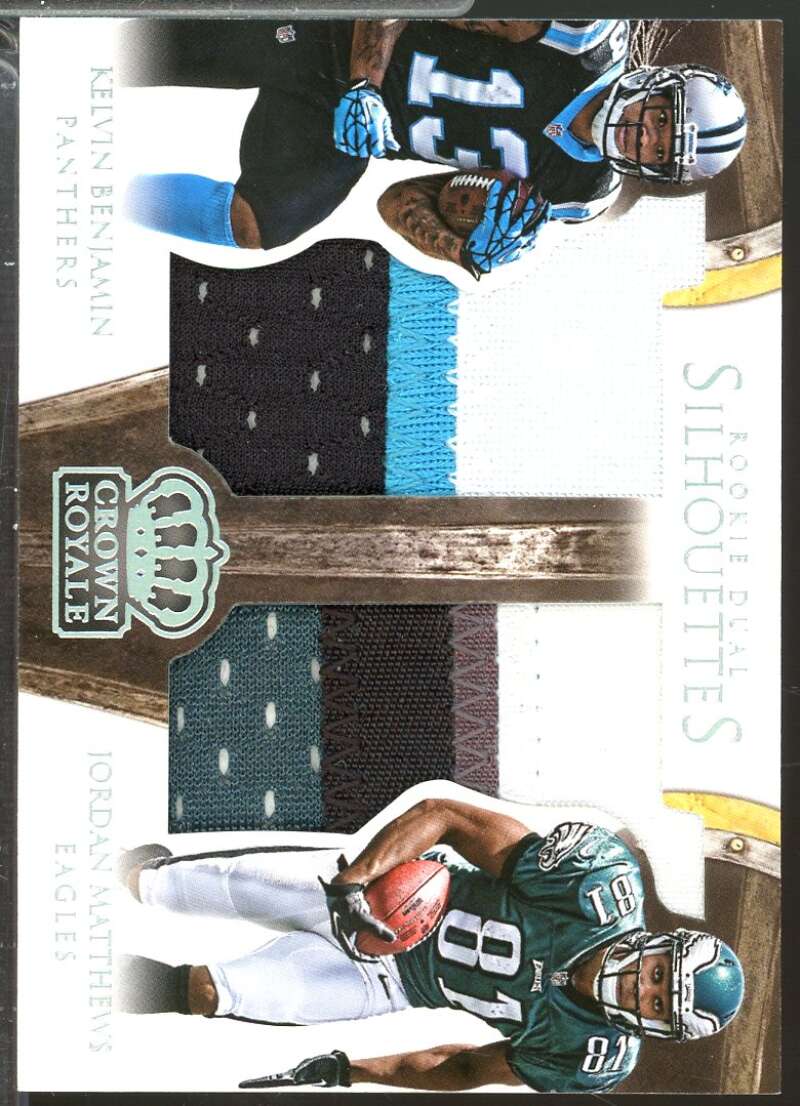 Matthews Kelvin Benjamin Rookie 2014 Crown Royale Silhouettes Jersey Prime #WR2  Image 1
