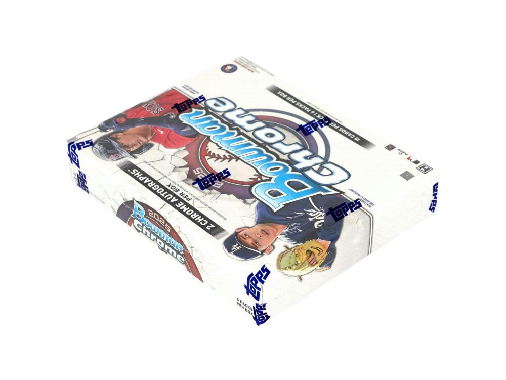 2025 Bowman Chrome Baseball Hobby Box Image 2