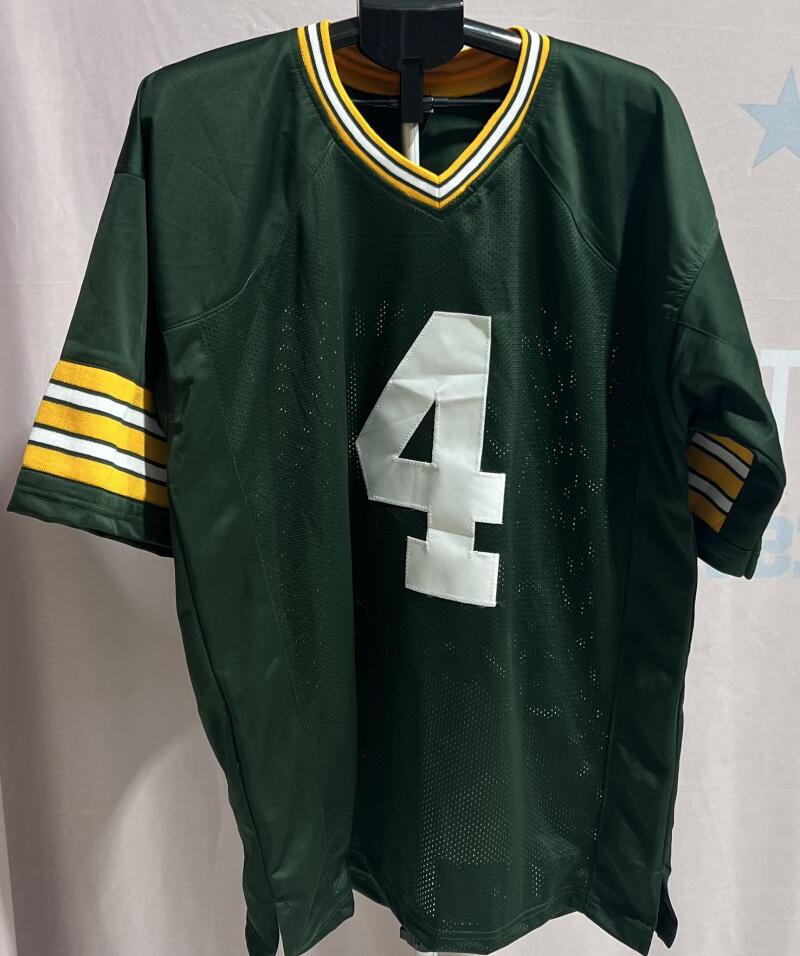 Authentic Brett Favre Autograph Signed Packers Jersey  Image 2