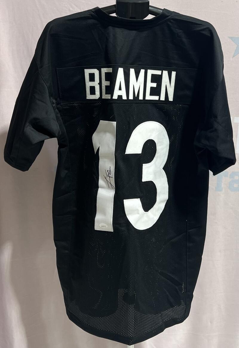 Jamie Fox (Any Giving Sunday Movie) Autograph Signed Willie Beamon Jersey JSA Authentic Image 1