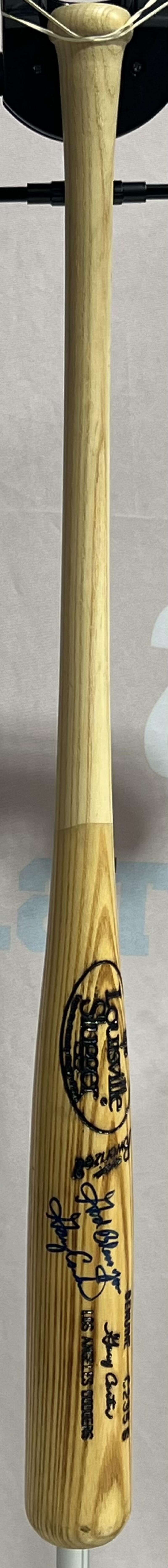 Gary Carter Autographed Signed "GOD Bless You" Baseball Bat  JSA Authentic  Image 1