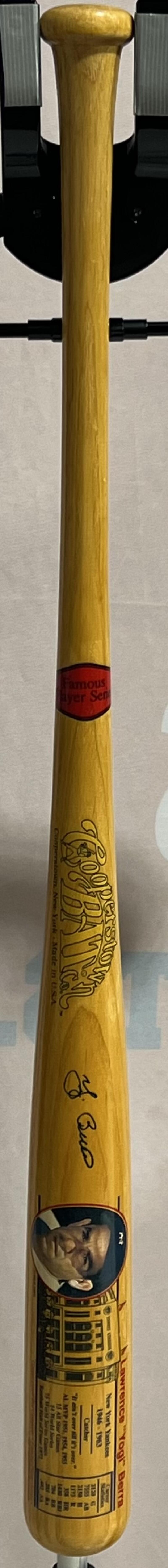 Yogi Berra Autograph Signed Cooperstown Baseball Bat  JSA Authentic  Image 1