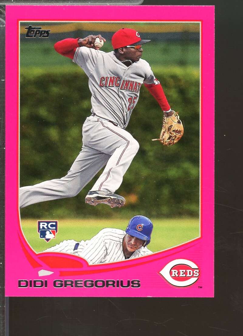 Didi Gregorius Rookie Card 2013 Topps Mini Pink /25 #296  Image 1