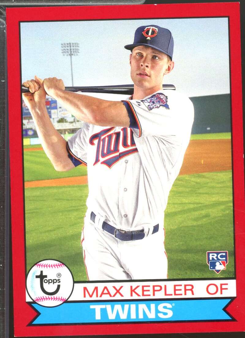Max Kepler Rookie Card 2016 Topps Archives Red /50 #105  Image 1