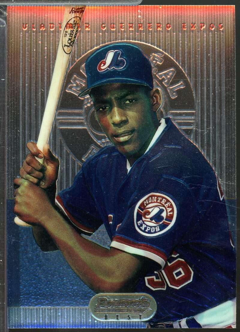 Vladimir Guerrero Rookie Card 1995 Bowman's Best #B2  Image 1