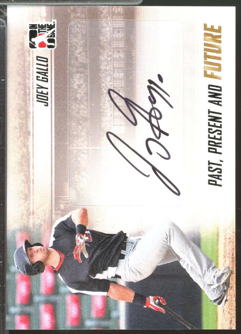 Joey Gallo Card 2014 ITG In The Game Past Present Future Autographs #PPFJG2  Image 1