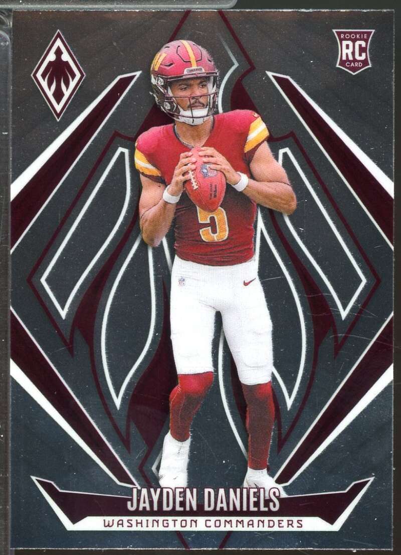 Jayden Daniels Rookie Card 2024 Panini Phoenix #198  Image 1