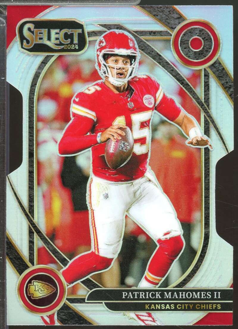 Patrick Mahomes II Card 2024 Select Prizm Silver Die Cut #223  Image 1