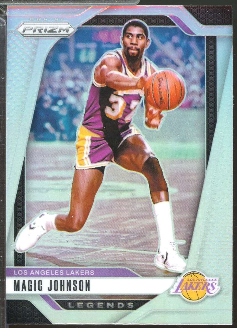 Magic Johnson Card 2024-25 Panini Prizm Silver #294  Image 1