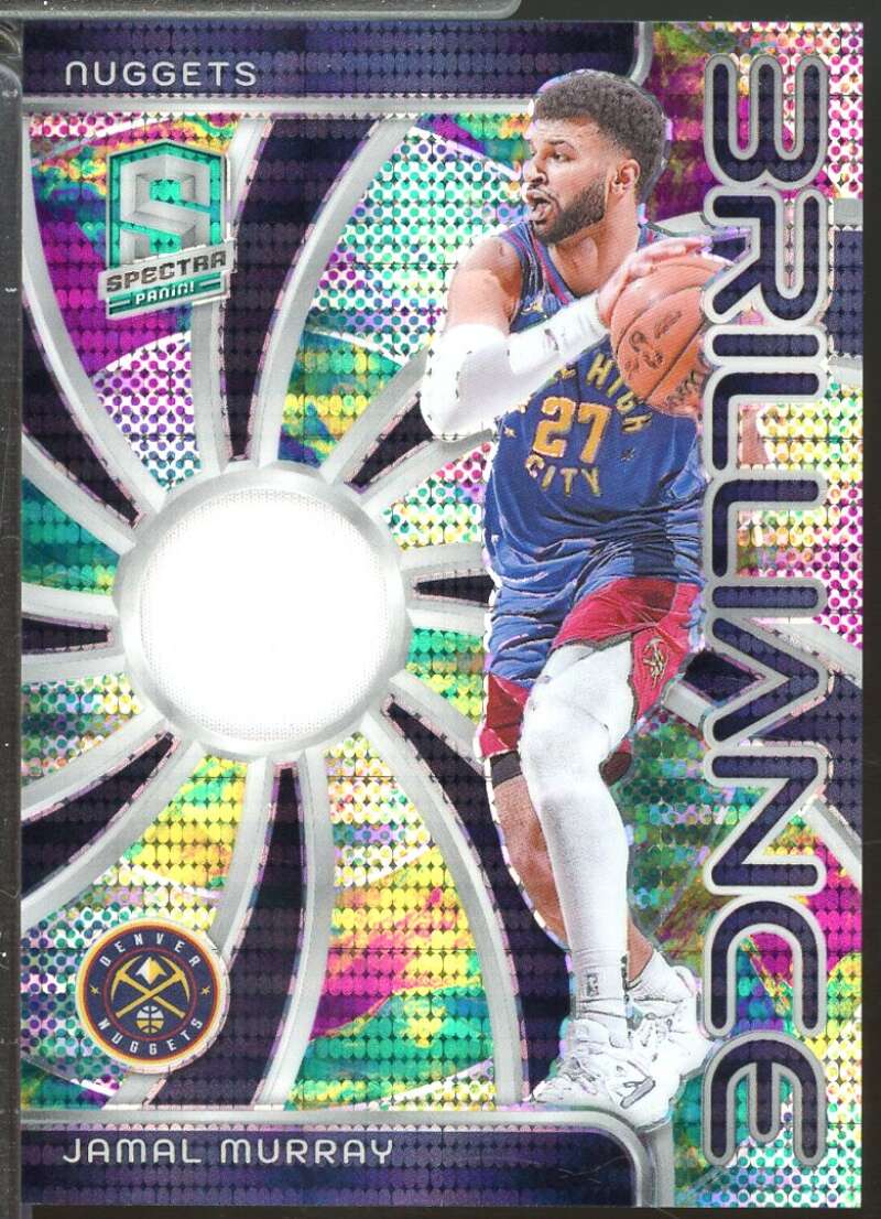 Jamal Murray Card 2023-24 Panini Spectra Brilliance Jerseys Celestial /99 #6  Image 1