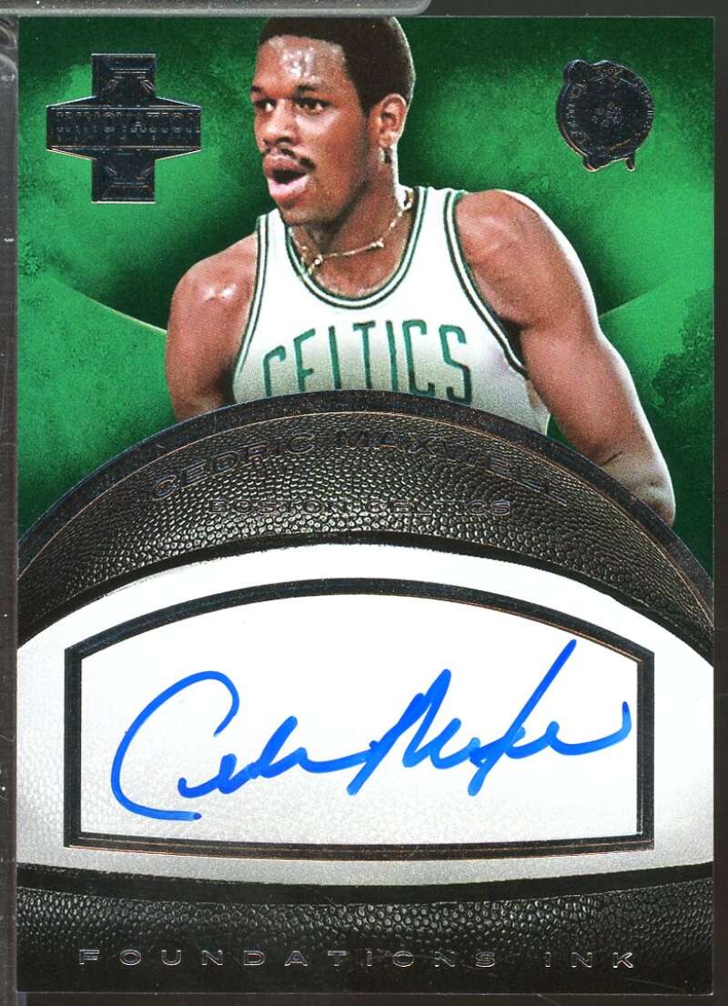 Cedric Maxwell Card 2013-14 Innovation Foundations Ink Autograph /199 #80  Image 1
