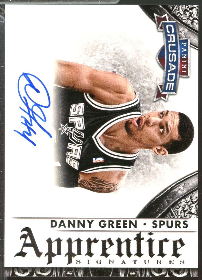 Danny Green Card 2013-14 Panini Crusade Apprentice Signatures Autograph #39  Image 1
