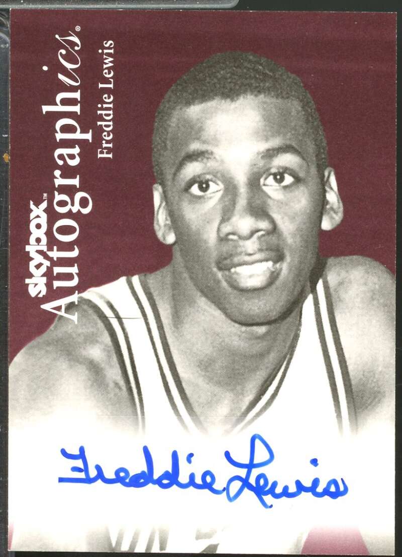 Freddie Lewis Card 2011-12 Fleer Retro Autographics 1999-00 #FL  Image 1
