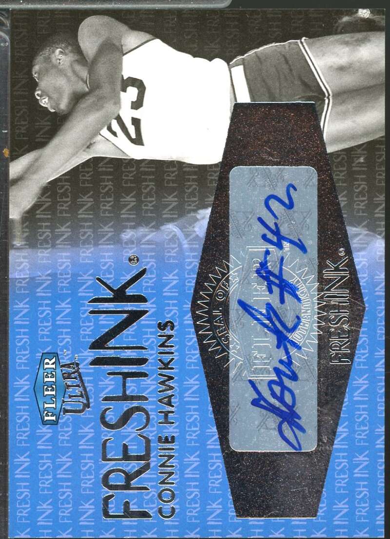 Connie Hawkins Card 2012-13 Fleer Retro 99-00 Ultra Fresh Ink Autograph #UFICH  Image 1
