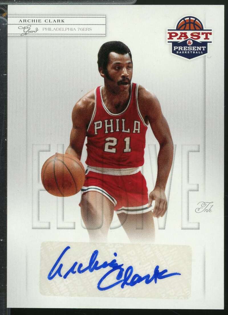 Archie Clark Card 2011-12 Panini Past and Present Elusive Ink Autographs #AC  Image 1