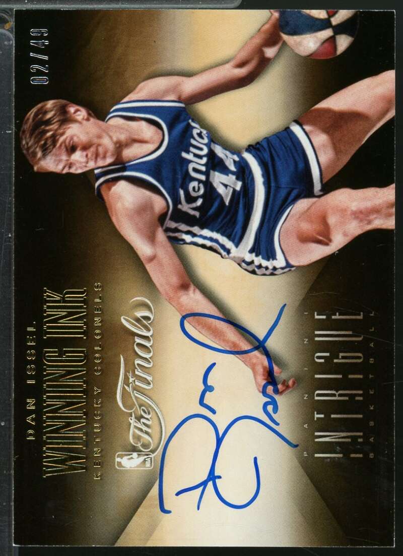 Dan Issel Card 2013-14 Panini Intrigue Winning Ink Autograph /49 #42  Image 1