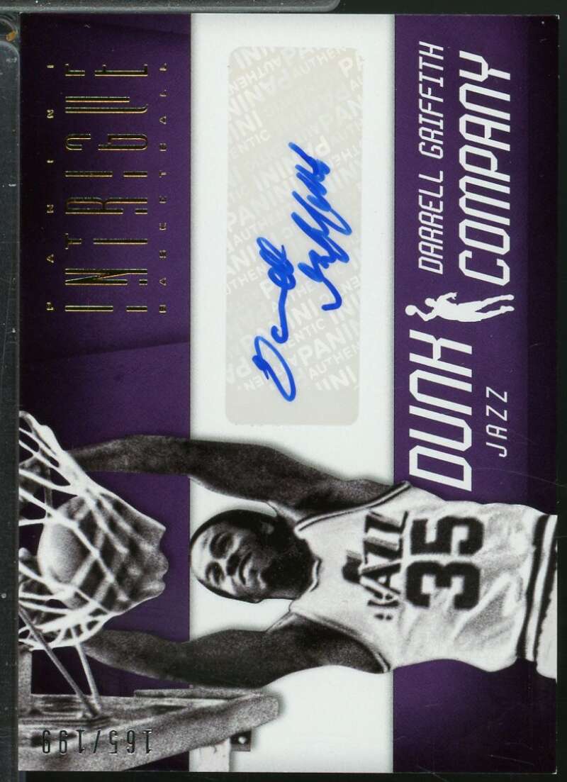 Darrell Griffith Card 2012-13 Panini Intrigue Dunk Company Autographs /199 #22  Image 1