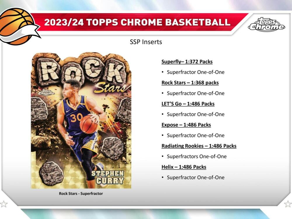 2023-24 Topps Chrome Basketball Hobby Box Image 7