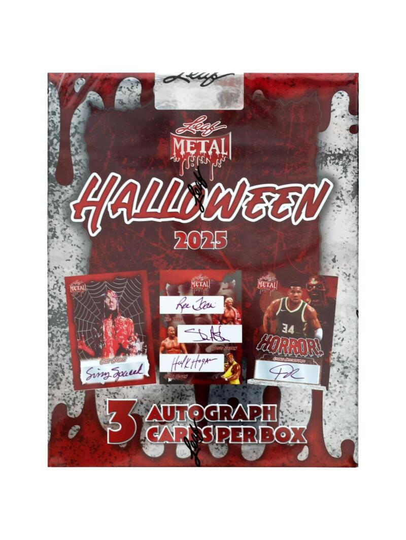 2025 Leaf Metal Halloween Hobby Box Image 1